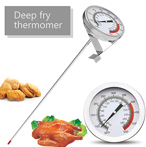 16" Long Stem Deep Fry Thermometer