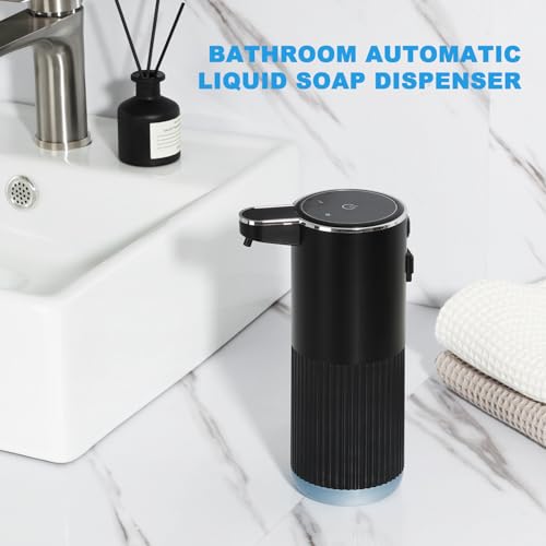 Automatic Soap Dispenser (Black+ White / Liquid-2 Pack)