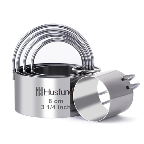 Biscuit Cutter Set (5pcs Round with handle)
