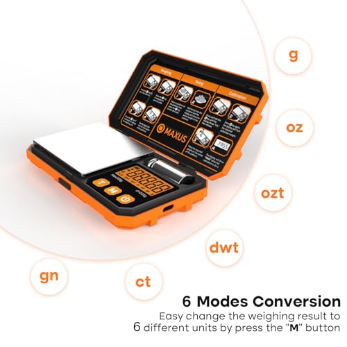 Pocket Scale 200g x 0.01g (Orange)