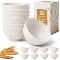 Small Plastic Bowls 10oz (White / 10 oz)