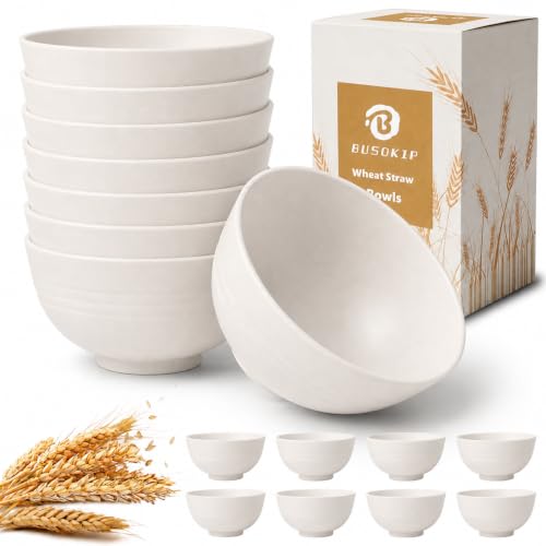 Small Plastic Bowls 10oz (White / 10 oz)