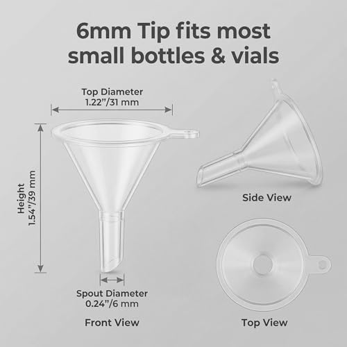 12 Pack Precision Mini Funnels (Mini)