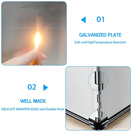 4 Sided Oil Splatter Guard Grease Splatter Guard Stove Splatter Guard