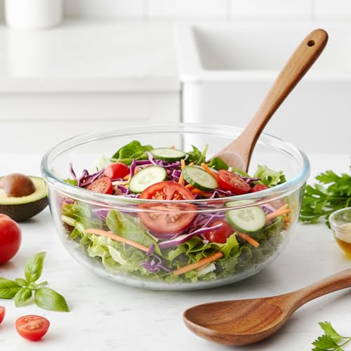 Large Glass Bowls with Lid