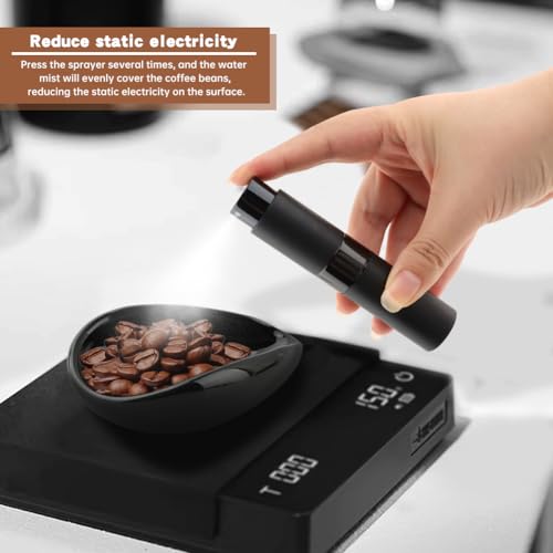 Coffee Bean Dosing Cup (8.5*2.8*10cm/3.35*1.1*3.94inch / Black)