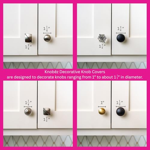 12pk Skull Decorative Cabinet Knob Covers (Skull)