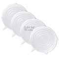 4 Pack Same Size Silicone Stretch Lids (25 cm (9.84 in))