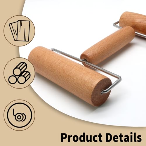 Wooden Rolling Pin (Style 3)