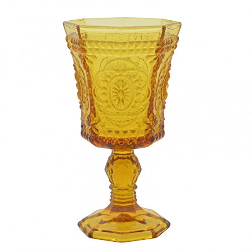 Vatican 8 Oz Red Wine Glass (Amber)