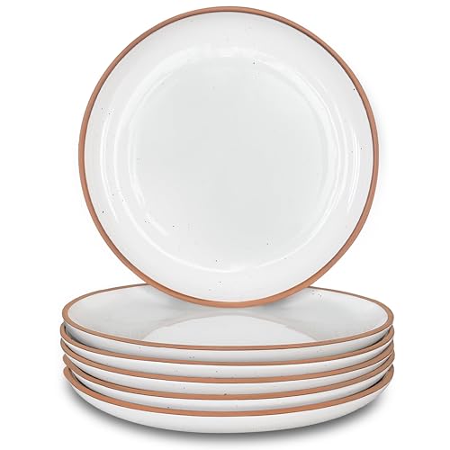 Ceramic Plates Set (Vanilla White)