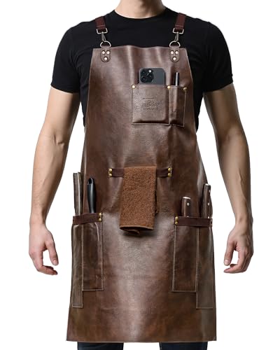 Bonded Leather Apron for Men