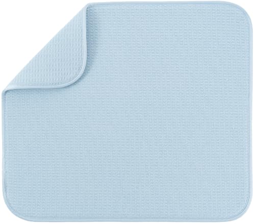 Dish Drying Mat (Sky Blue / 16" x 18")