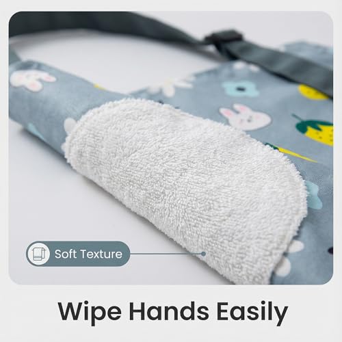 Apron for Women with Pockets & Hand Wipe (Style11)
