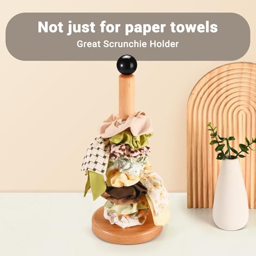 Paper Towel Holder (Black Ball)