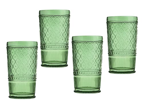 Highball Drinking Glasses (17 fl oz / Sage)