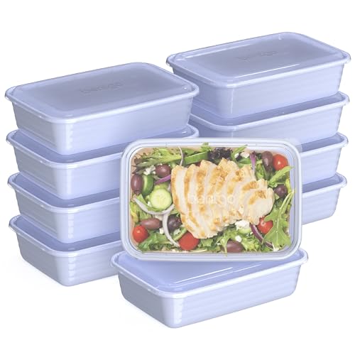 Prep Meal Prep Containers with Lids (Periwinkle)