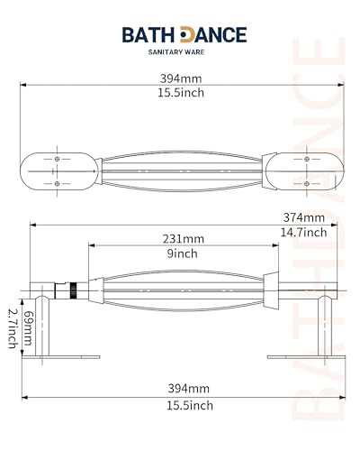 Paper Towel Holder Under Cabinet One Hand Operable (Sliver)