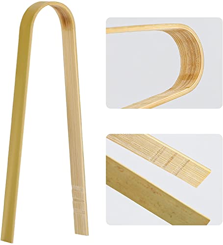 20pcs Wooden Mini Tongs