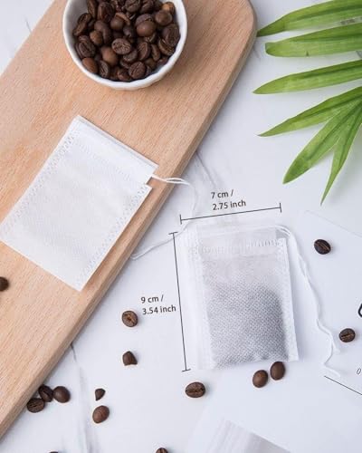 200pcs Disposable Tea Bags for Loose Leaf Tea