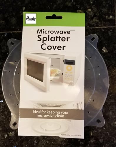 10" Round Vented Microwave Splatter Guard Food Bowl Cover (1-pack)