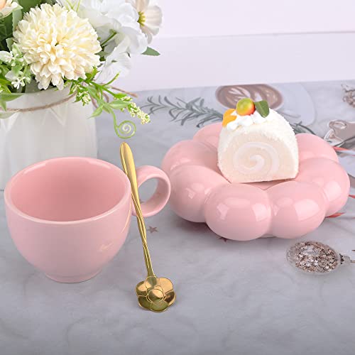 Flower Coffee Mug (Pink)