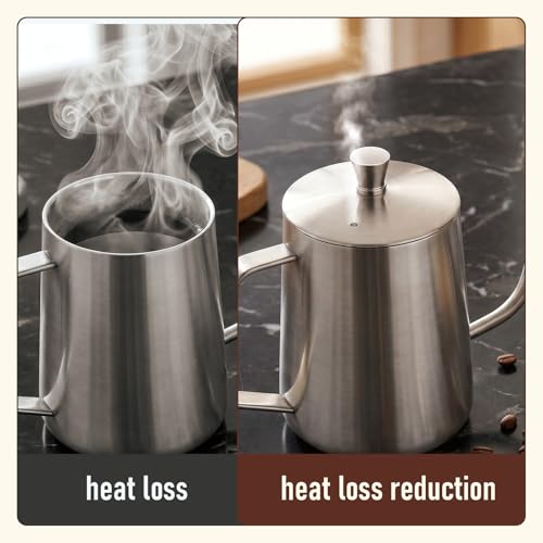 Pour Over Kettle (Stainless Steel / 20oz/600ml)