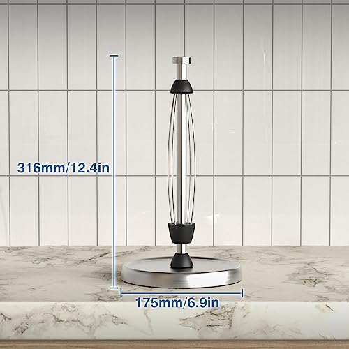 Paper Towel Holder Countertop (Silver)