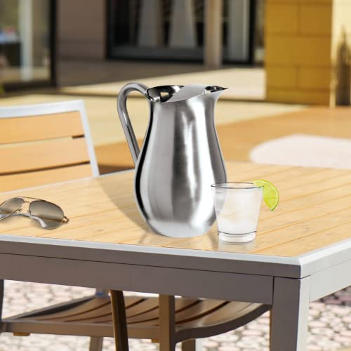 Stainless Steel Pitcher (60 Ounces / Stainless Steel)