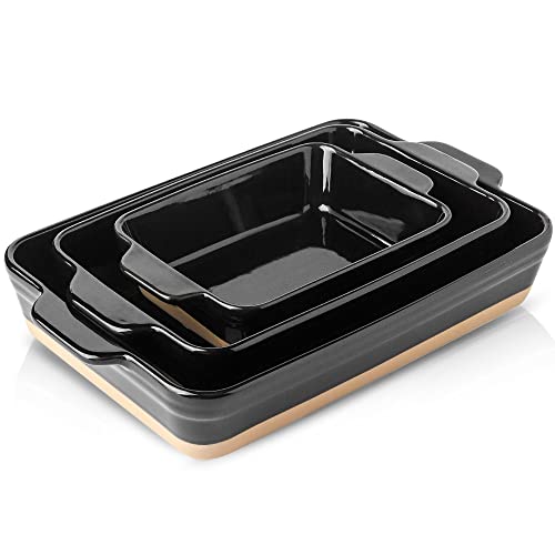 Baking Dish Set (Black)