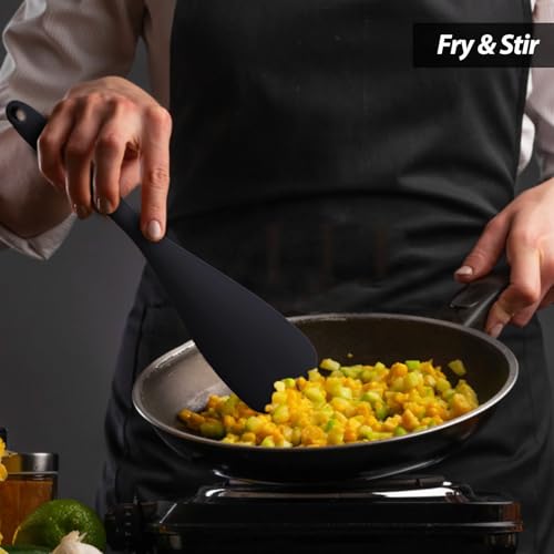 Cooking Spoons (12.6" Black 2-Pack)
