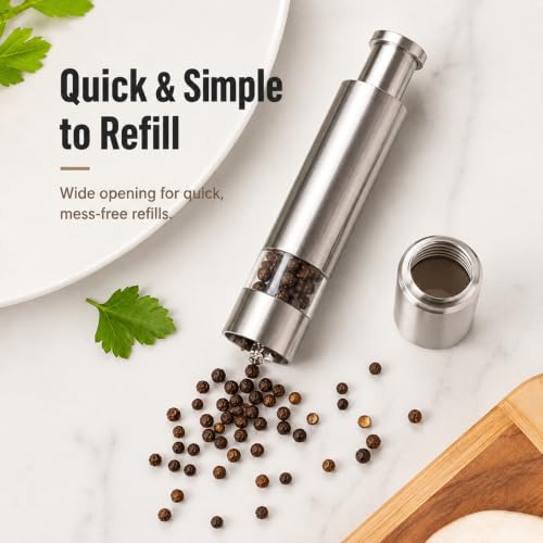 Salt and Pepper Grinder Set
