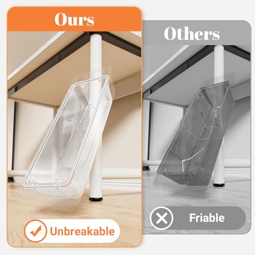 15 PCS Plastic Drawer Organizer Set (Clear)
