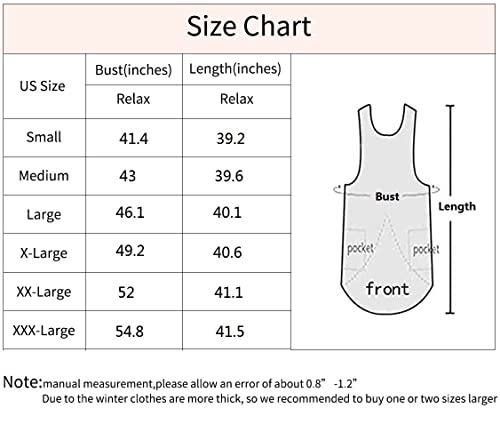 Women’s Pinafore Square Apron Baking Cooking Gardening Works Cross Back Cotton (X-Large / Black)