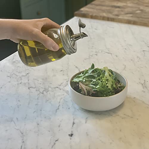 Stainless Steel Oil Cruet Lid (Regular Mouth / Regular Mouth)