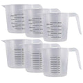 Plastic Measuring Cups with Handles (8-Ounce)