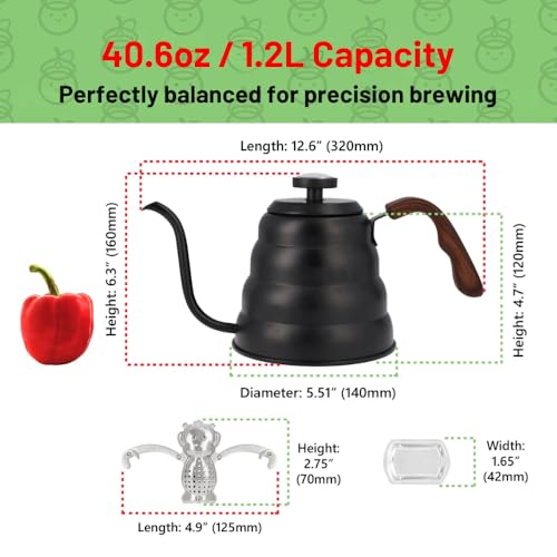 Gooseneck Kettle (Black)