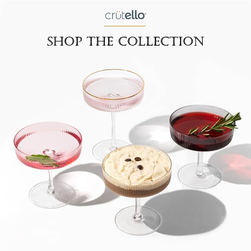 Ripple Coupe Glassware (Clear)
