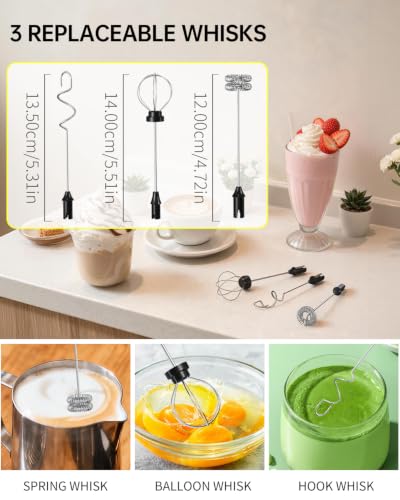 Handheld Milk Frother Wand