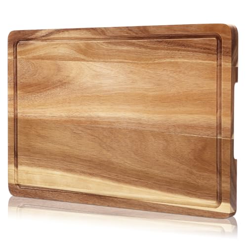 18 x 12 x 1 in Acacia Wood Cutting Board