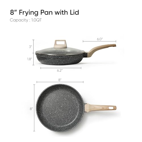 Non Stick Frying Pan (8" / Black)