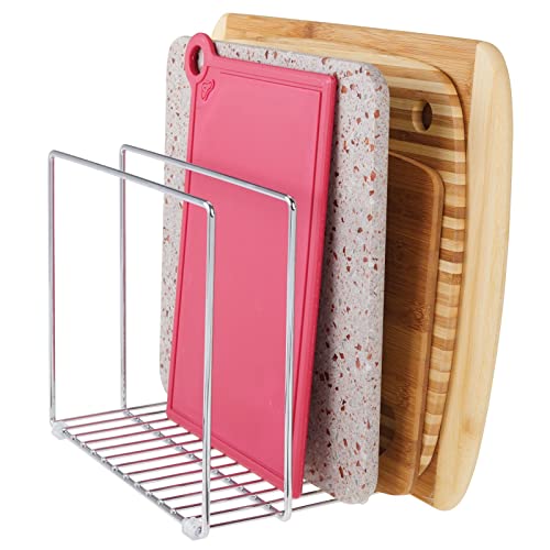 3 Slot Tray and Pan Rack (Chrome / 10.2 x 7.3 x 8.6)