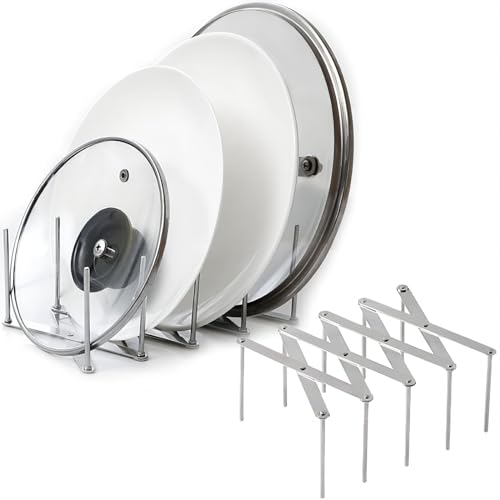 Adjustable Pot Lid Organizers