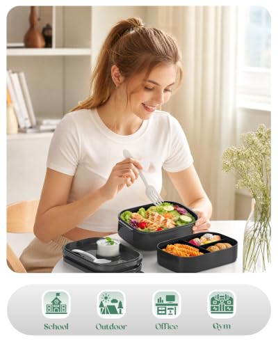Bento Lunch Box (Black)