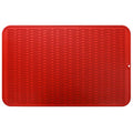 Silicone Dish Drying Mat for Multiple Usage (Red / 28"L x 18"W)