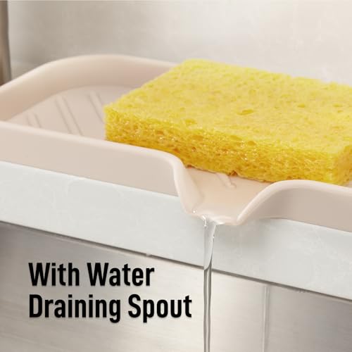 Large Silicone Sponge Holder (Ivory (Large) / Large (12x4))
