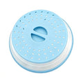Collapsible Microwave Splatter Cover (Light ink blue / 10.5 IN)
