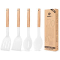 Silicone Cooking Utensils Set (White)