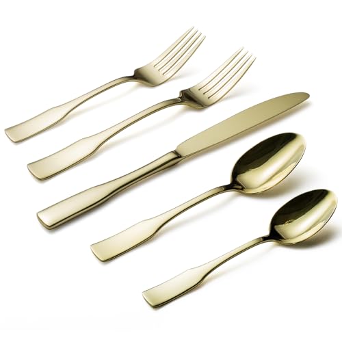 Kate Champagne Gold Mirror 40 (Champagne Gold / 40 pieces for 8)