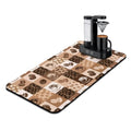 Coffee Mat 17inx31.5in (Coffee-5 / 31.5" x 17")